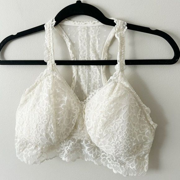 aerie Other - Aerie white lace bralette Xl